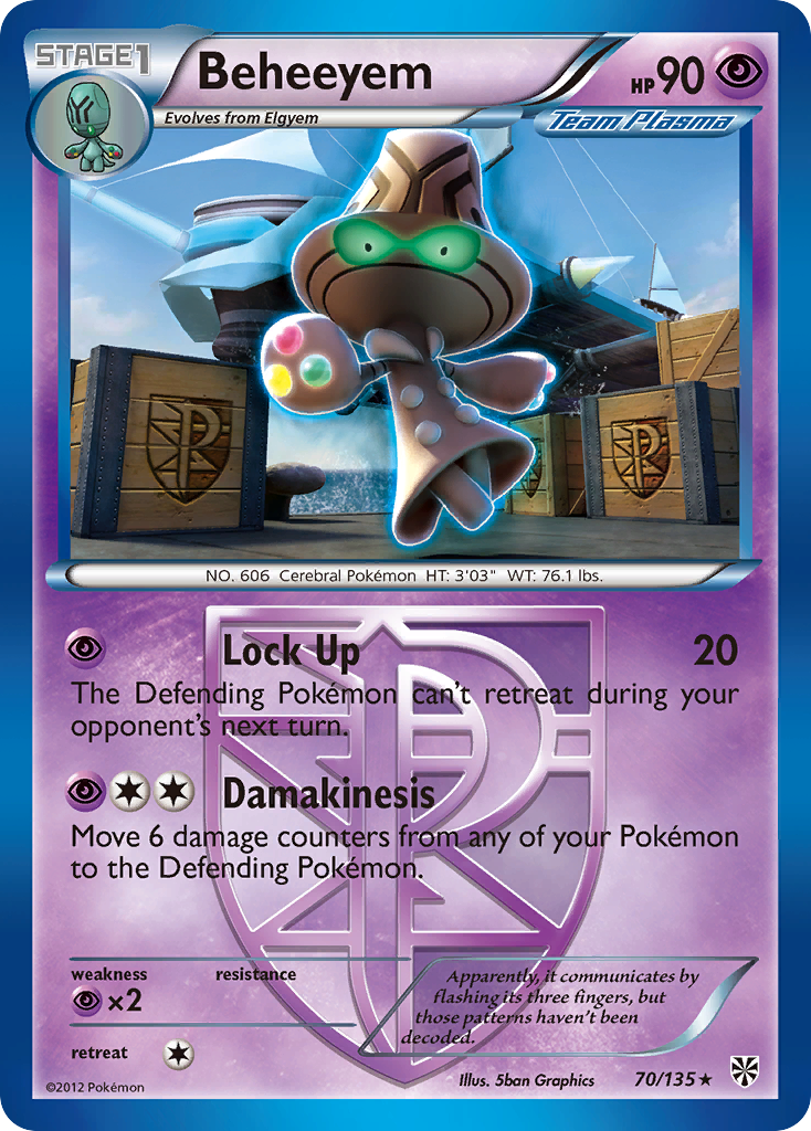 Beheeyem - Plasma Storm SET-70