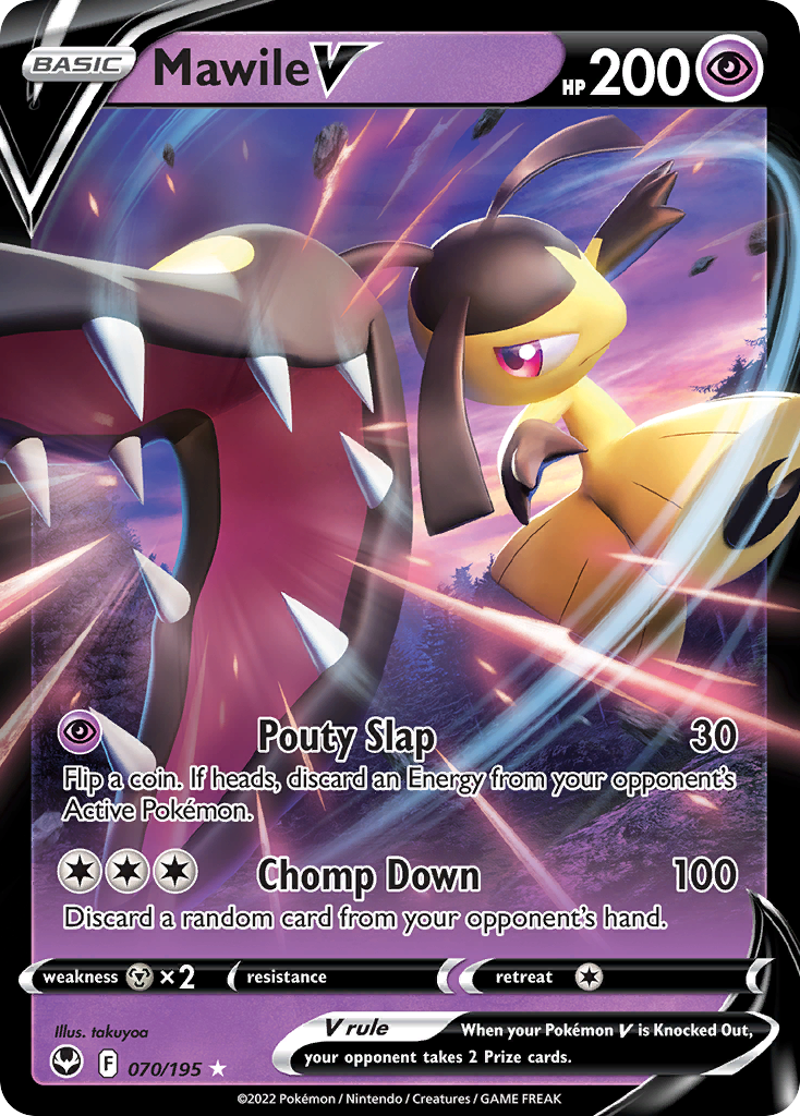 Mawile V - Silver Tempest SET-70