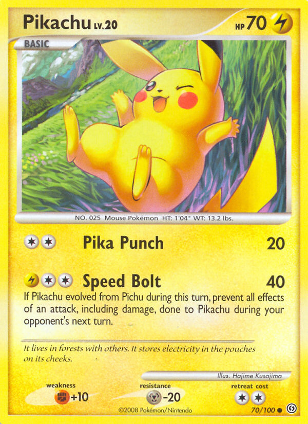 Pikachu - Stormfront SET-70
