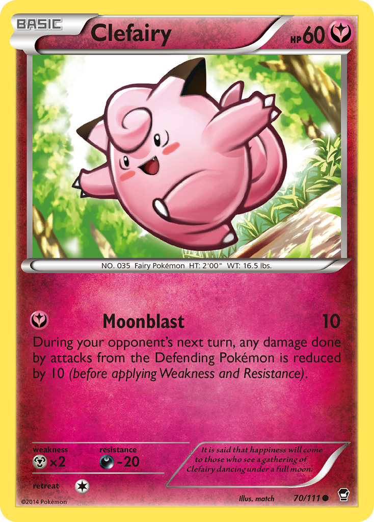 Clefairy - Furious Fists SET-70
