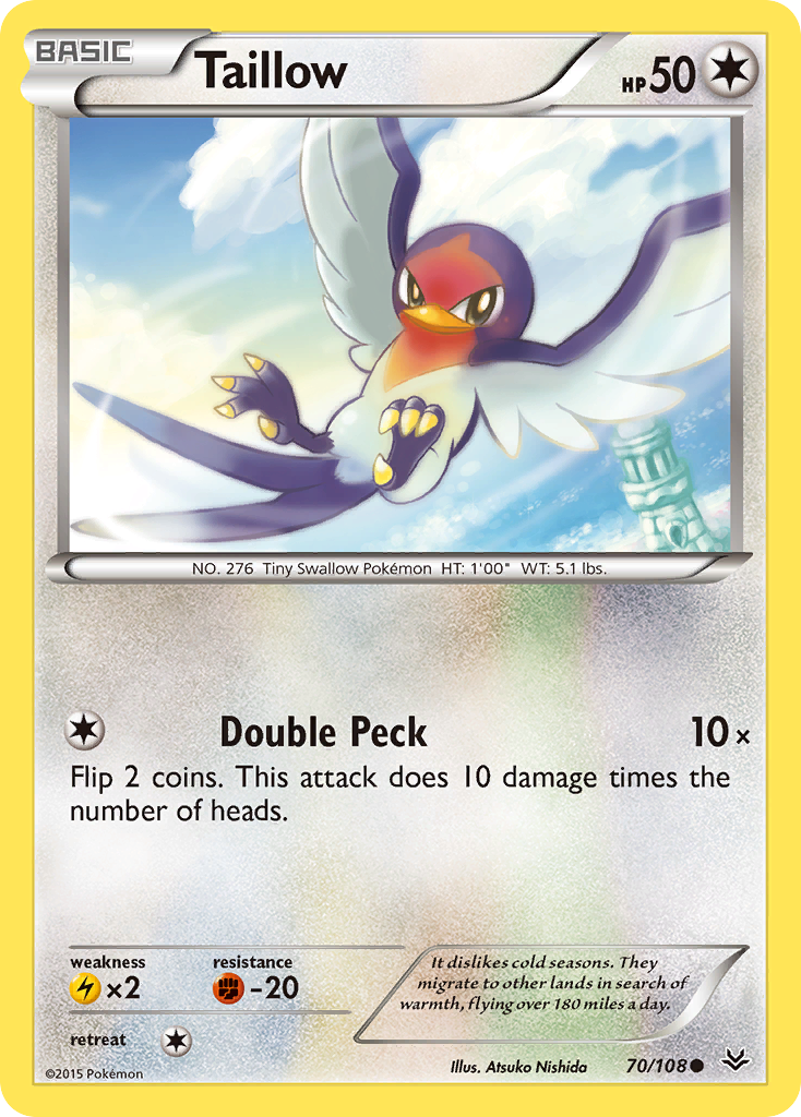 Taillow - Roaring Skies SET-70