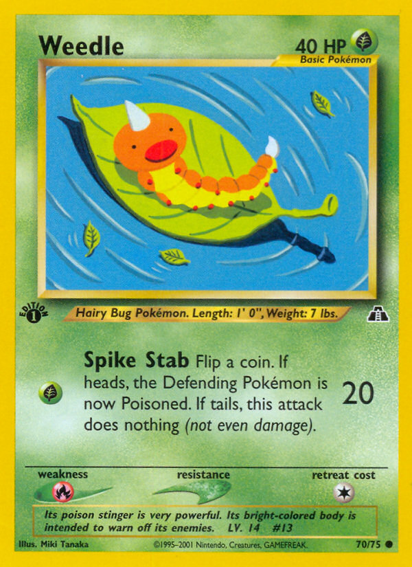 Weedle - Neo Discovery SET-70