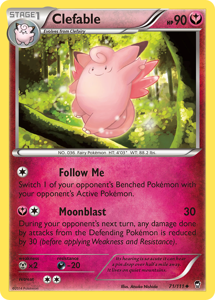 Clefable - Furious Fists SET-71