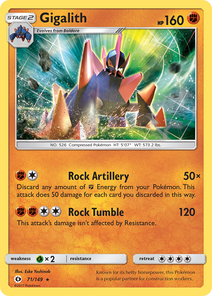 Gigalith - Sun & Moon SET-71
