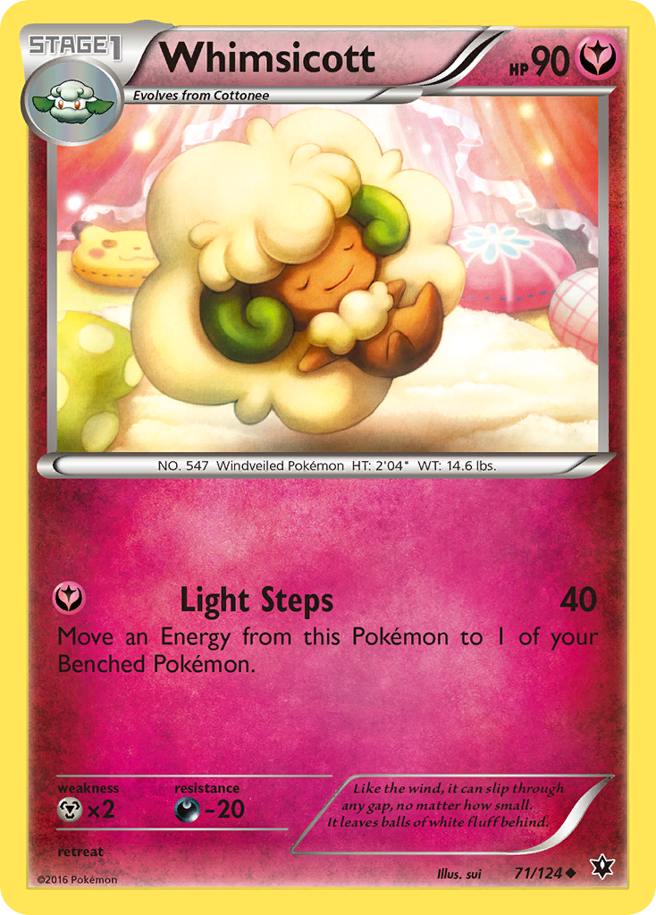 Whimsicott - Fates Collide SET-71