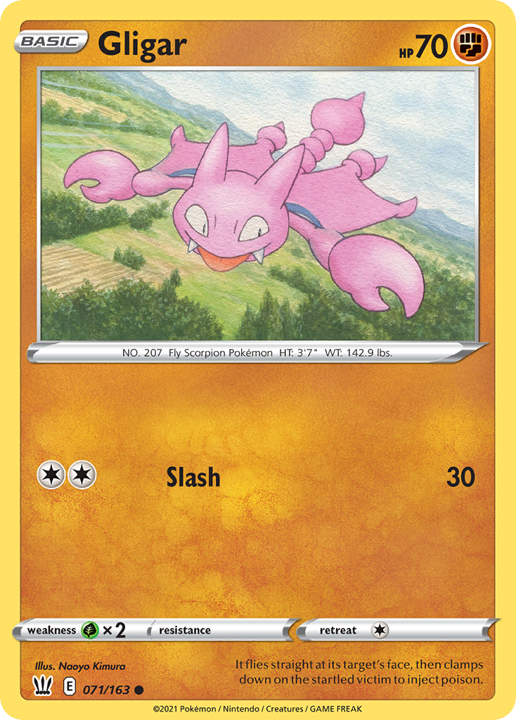 Gligar - Battle Styles SET-71
