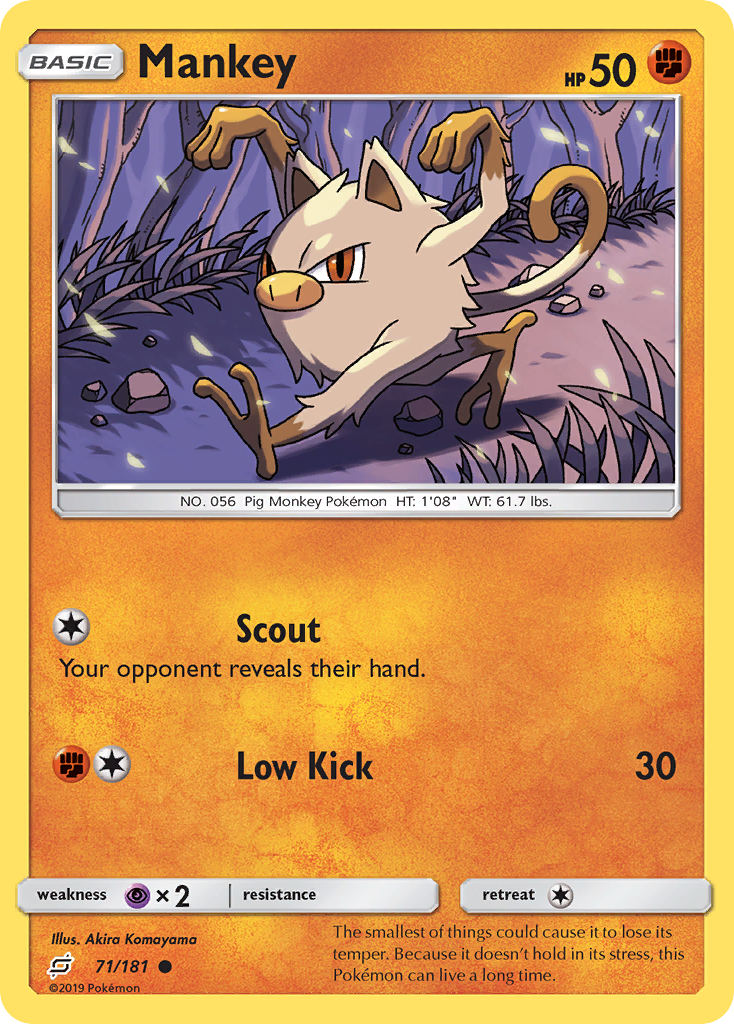 Mankey - Team Up SET-71