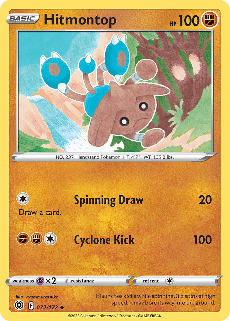 Hitmontop - Brilliant Stars SET-72