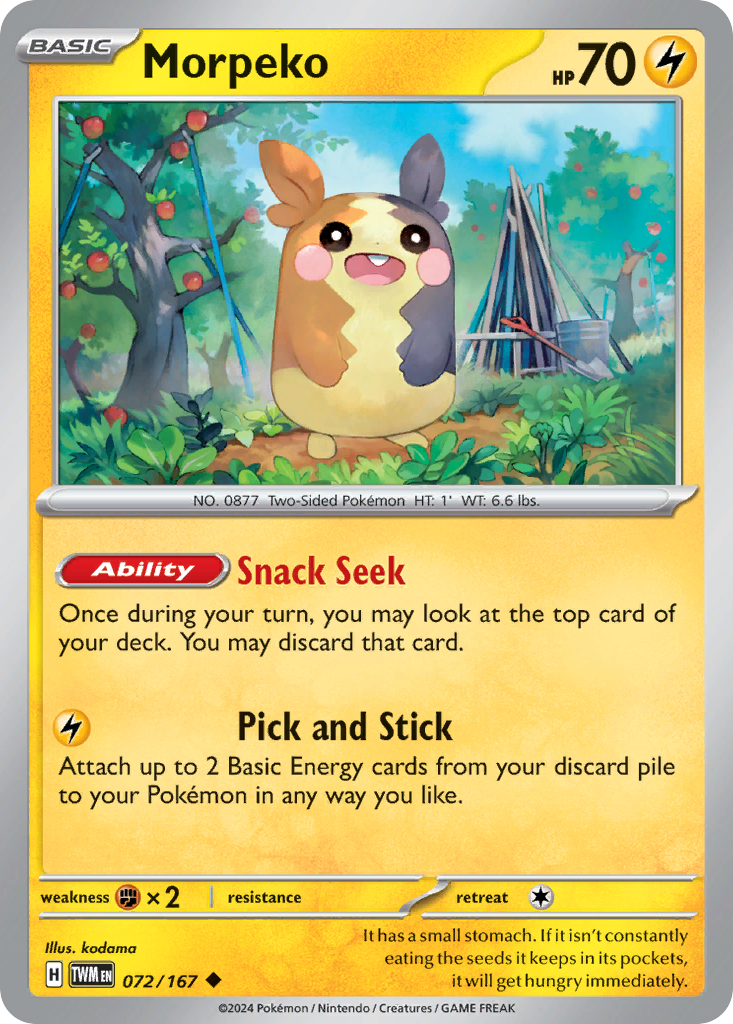 Morpeko - Twilight Masquerade SET-72