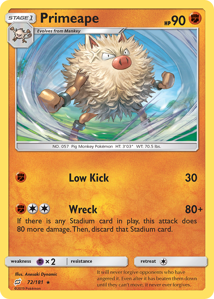 Primeape - Team Up SET-72
