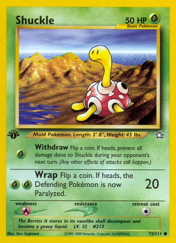 Shuckle - Neo Genesis SET-72