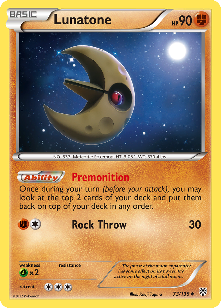 Lunatone - Plasma Storm SET-73