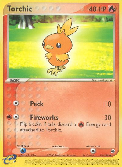 Torchic - Ruby & Sapphire SET-73