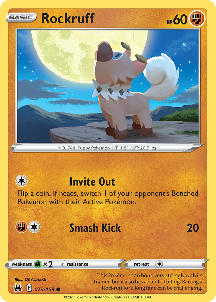 Rockruff - Crown Zenith SET-73
