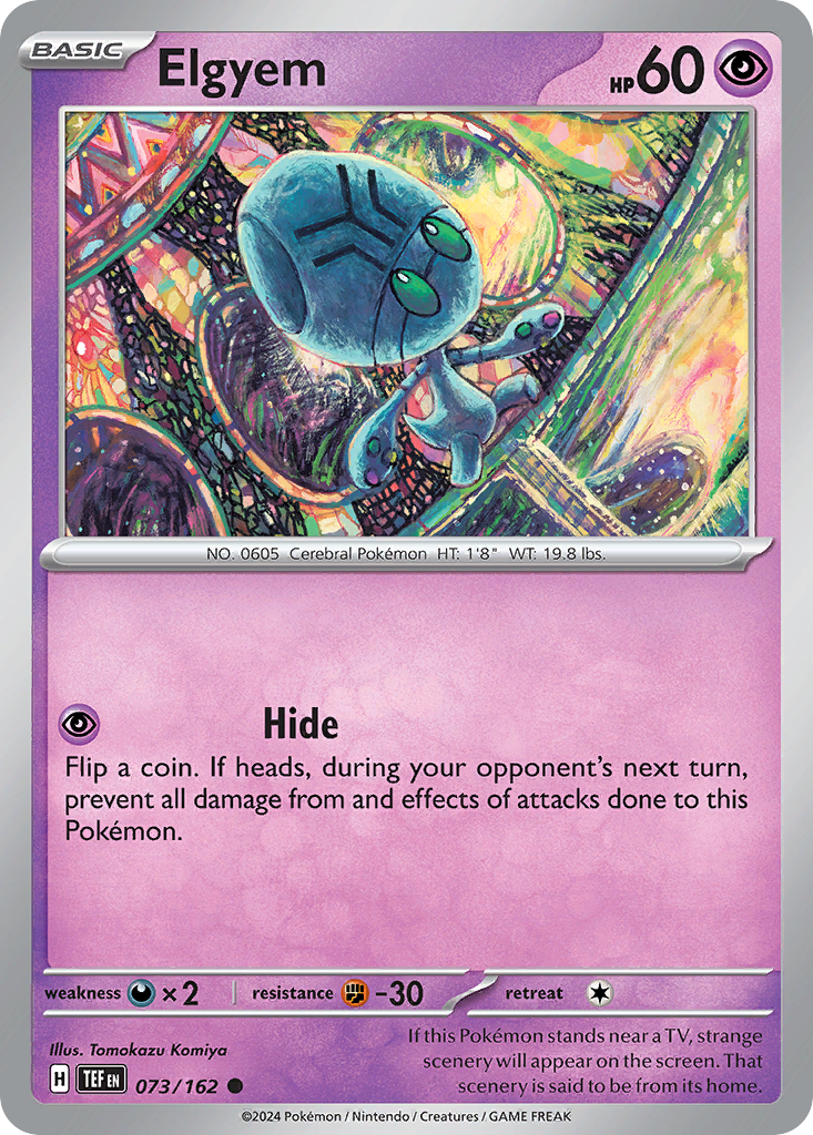 Elgyem - Temporal Forces SET-73