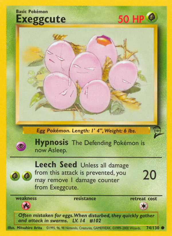 Exeggcute - Base SET 2-74