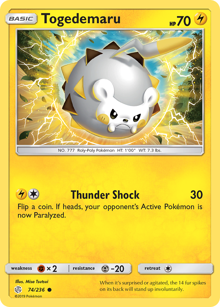 Togedemaru - Cosmic Eclipse SET-74