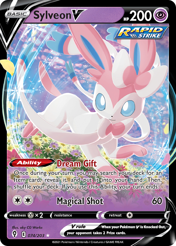 Sylveon V - Evolving Skies SET-74