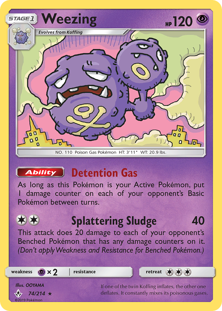 Weezing - Unbroken Bonds SET-74