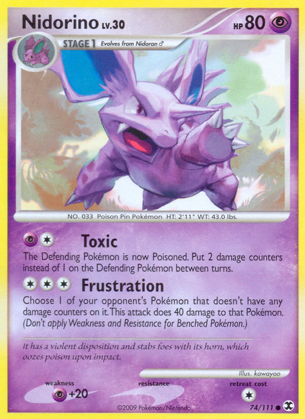 Nidorino - Rising Rivals SET-74