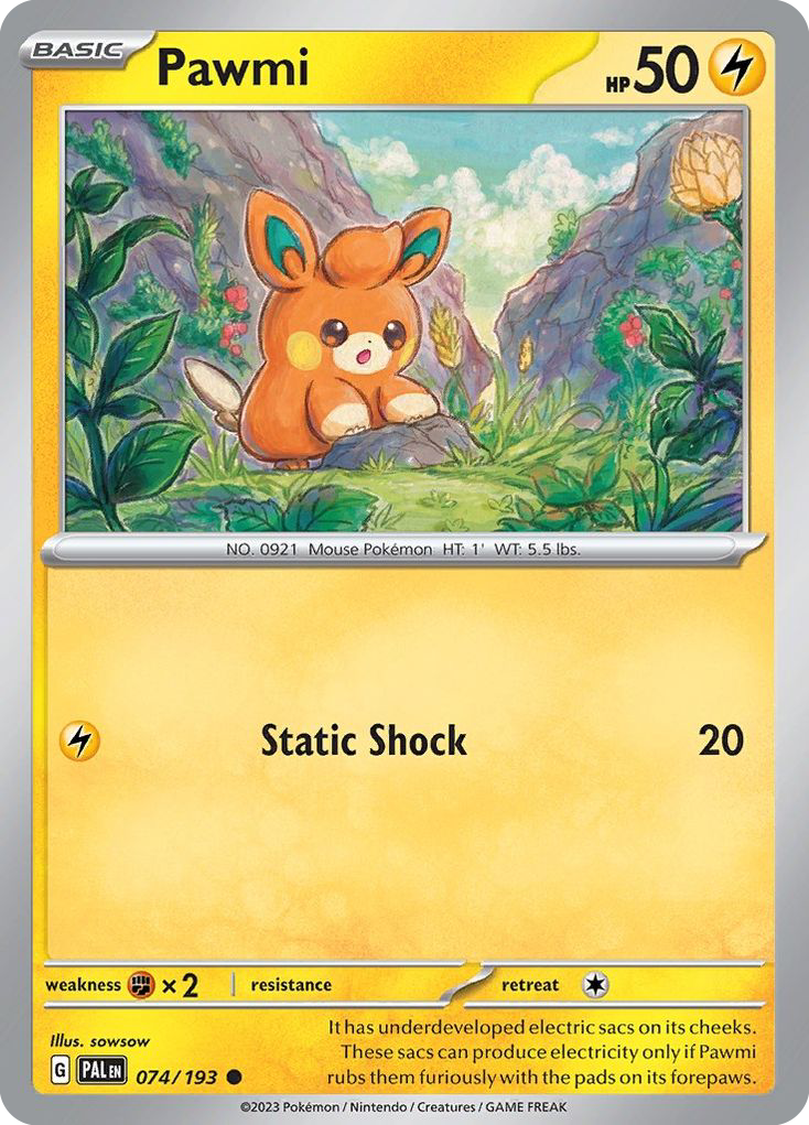 Pawmi - Paldea Evolved SET-74