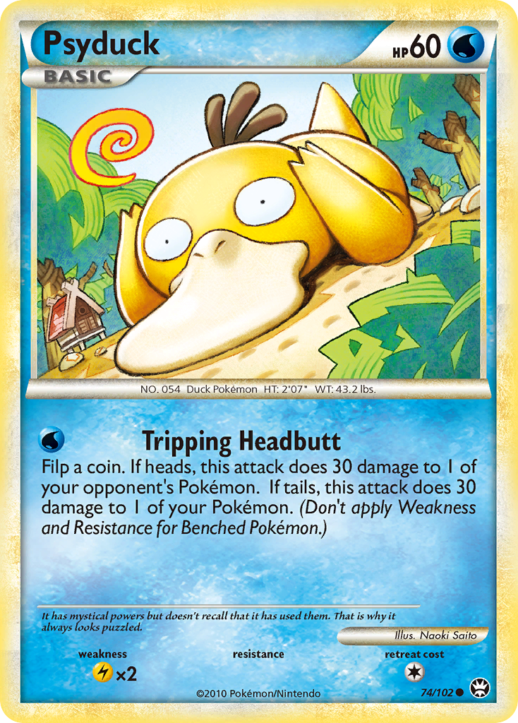 Psyduck - HS Triumphant SET-74
