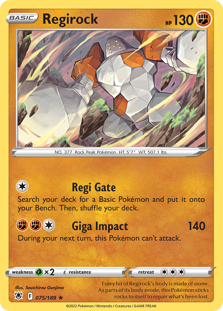 Regirock - Astral Radiance SET-75