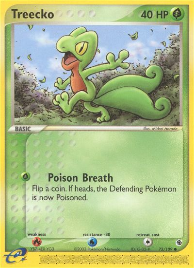 Treecko - Ruby & Sapphire SET-75