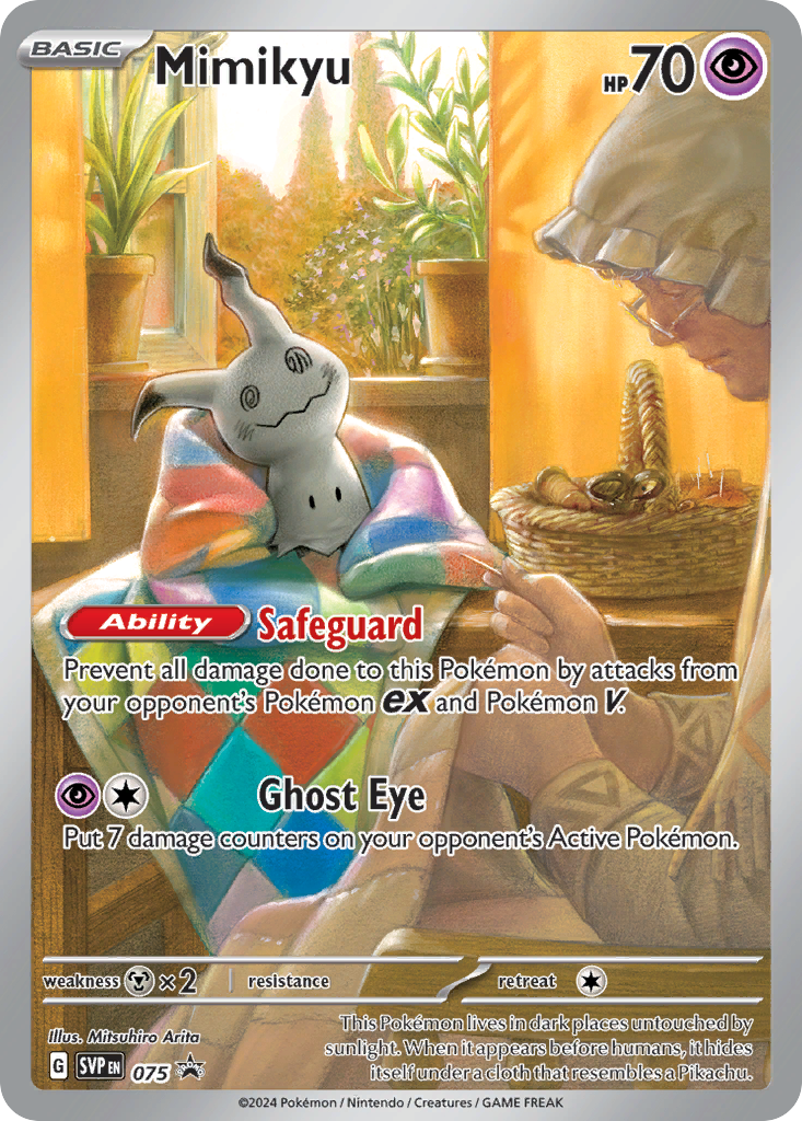 Mimikyu - Scarlet & Violet Black Star Promos SET-75