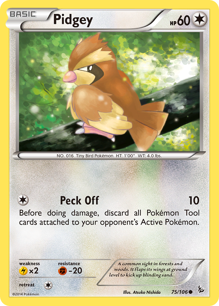 Pidgey - Flashfire SET-75