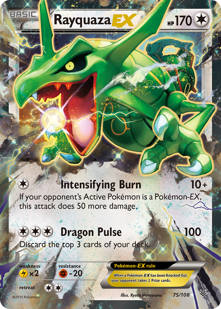 Rayquaza-EX - Roaring Skies SET-75