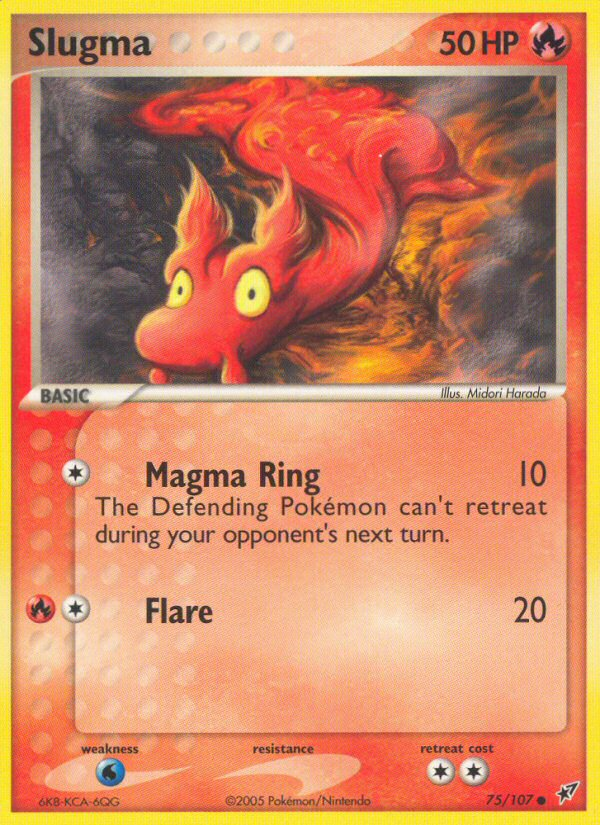 Slugma - Deoxys SET-75