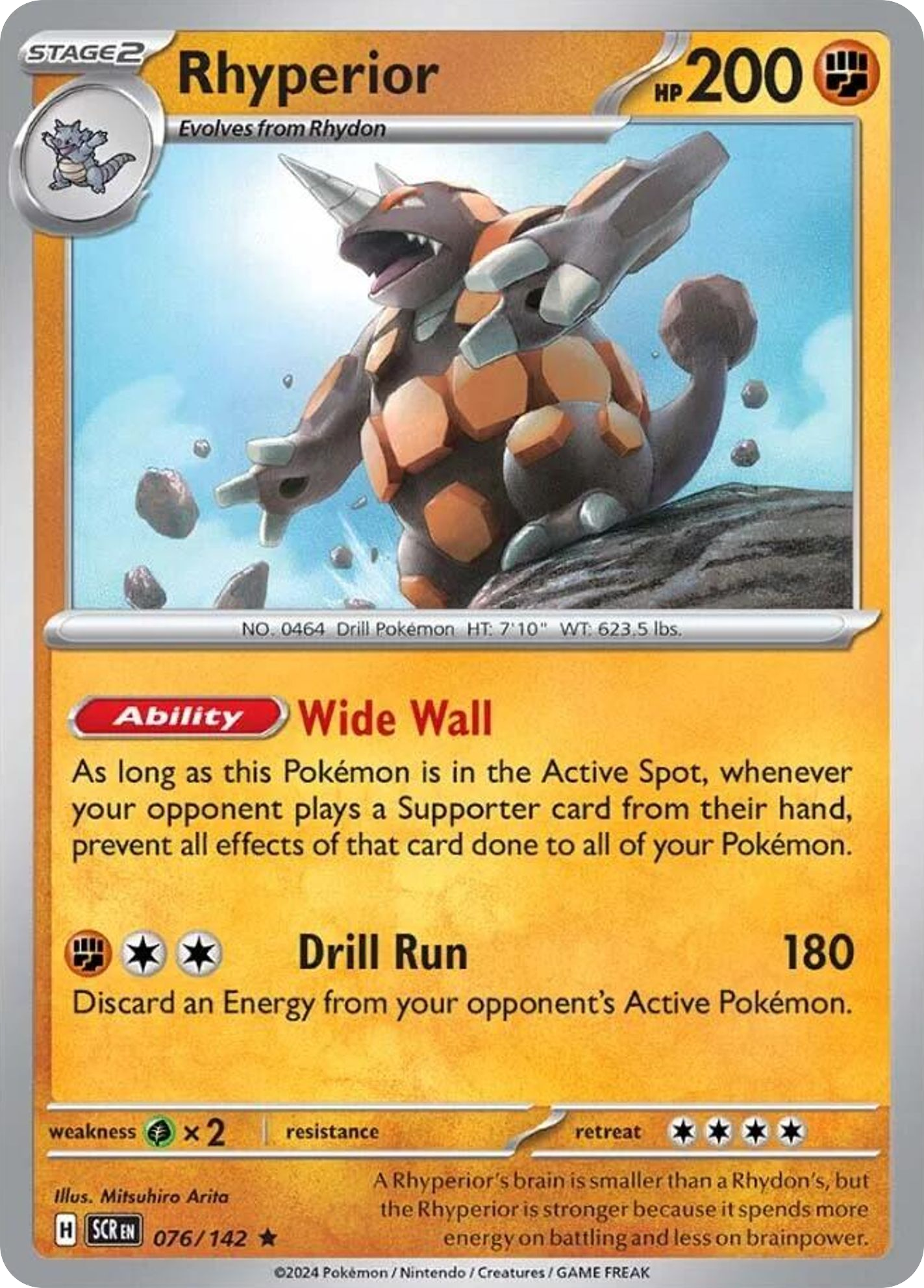 Rhyperior - Stellar Crown SET-76