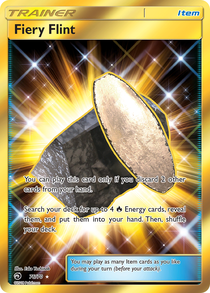 Fiery Flint - Dragon Majesty SET-76