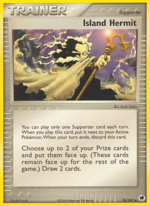 Island Hermit - Dragon Frontiers SET-76