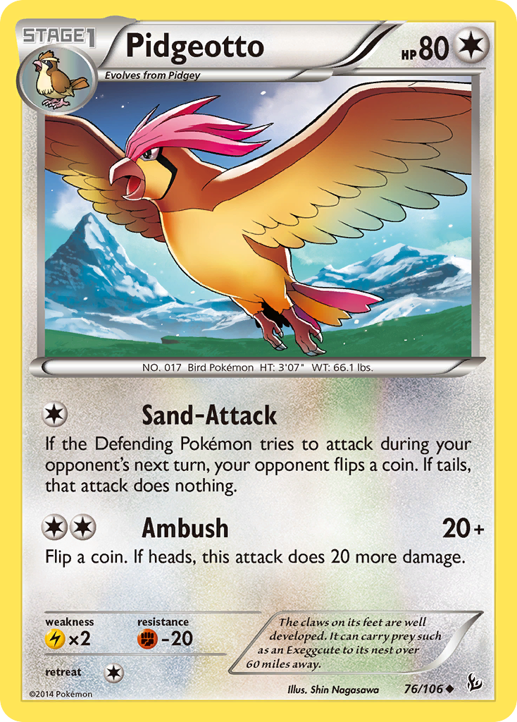 Pidgeotto - Flashfire SET-76