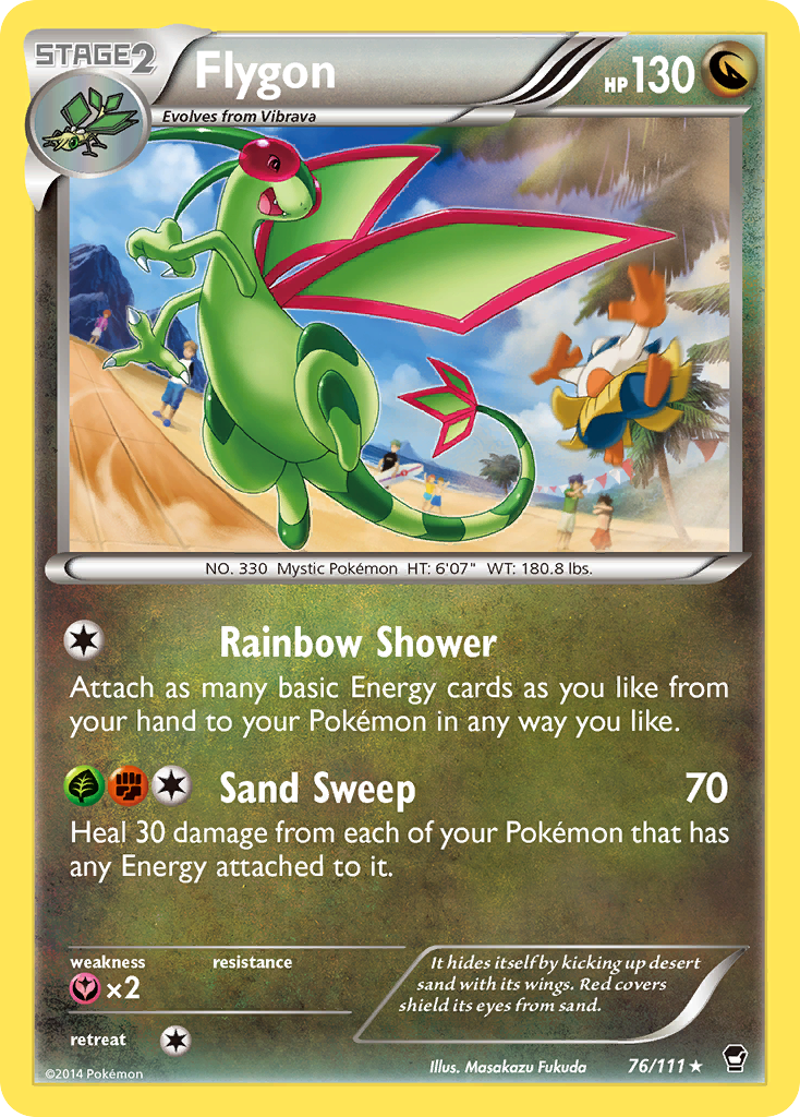 Flygon - Furious Fists SET-76