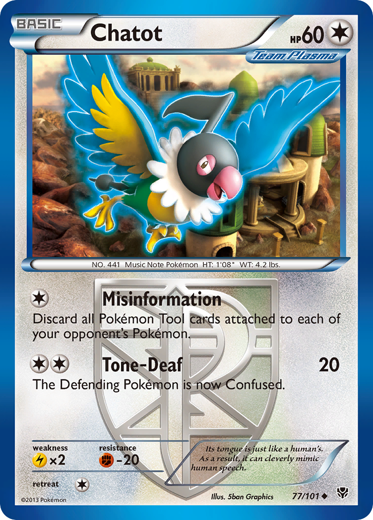 Chatot - Plasma Blast SET-77