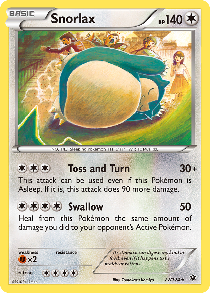 Snorlax - Fates Collide SET-77