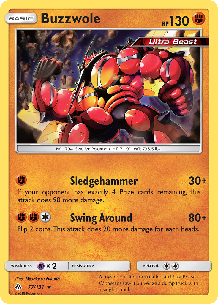 Buzzwole - Forbidden Light SET-77