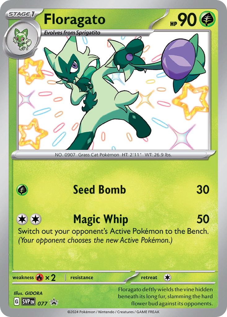 Floragato - Scarlet & Violet Black Star Promos SET-77