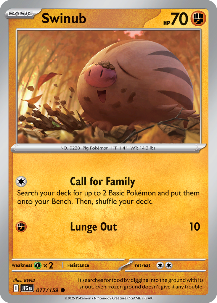 Swinub - Journey Together SET-77