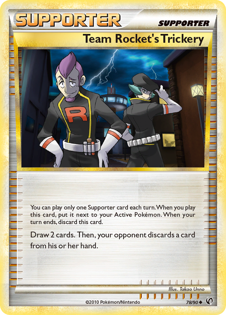 Team Rocket's Trickery - HS Undaunted SET-78
