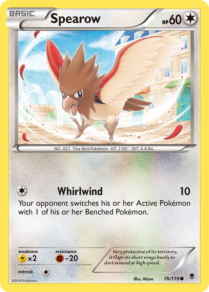 Spearow - Phantom Forces SET-78