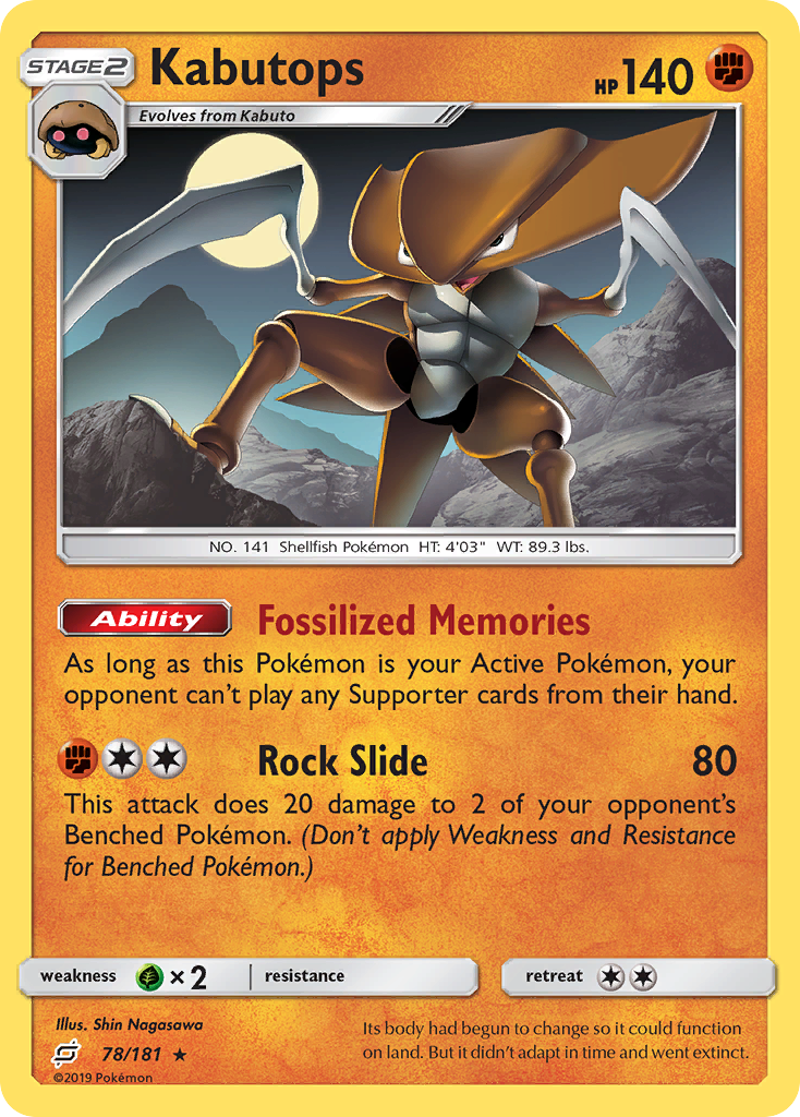 Kabutops - Team Up SET-78