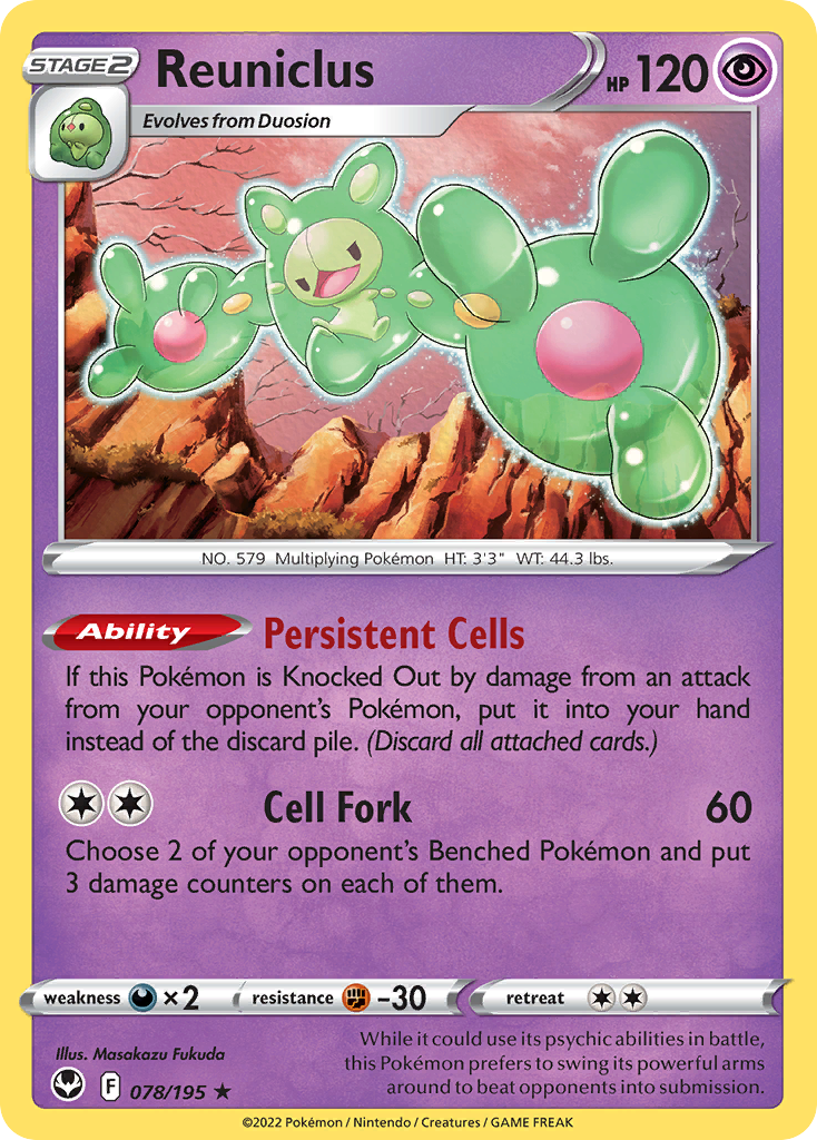 Reuniclus - Silver Tempest SET-78