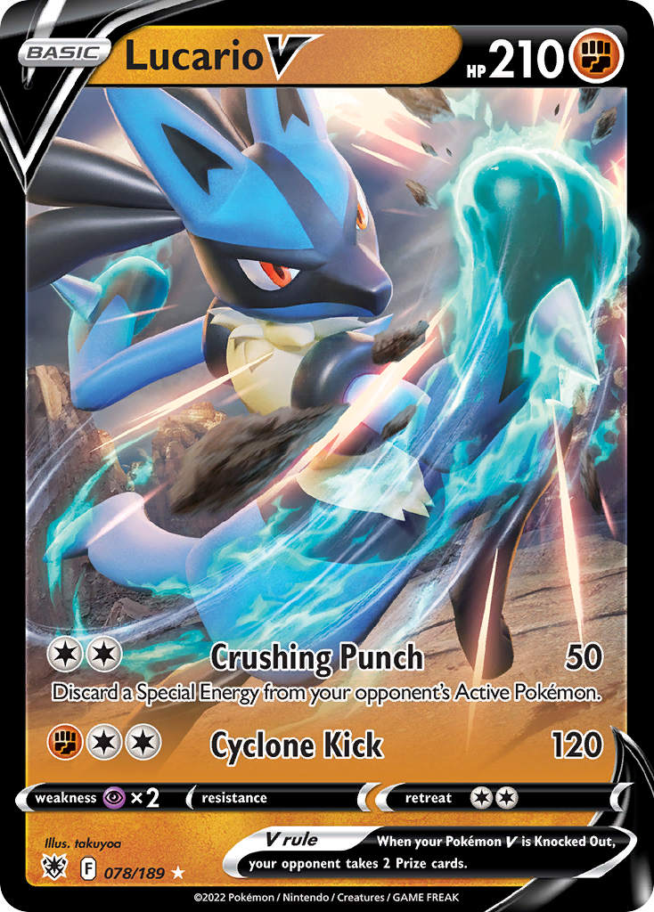 Lucario V - Astral Radiance SET-78