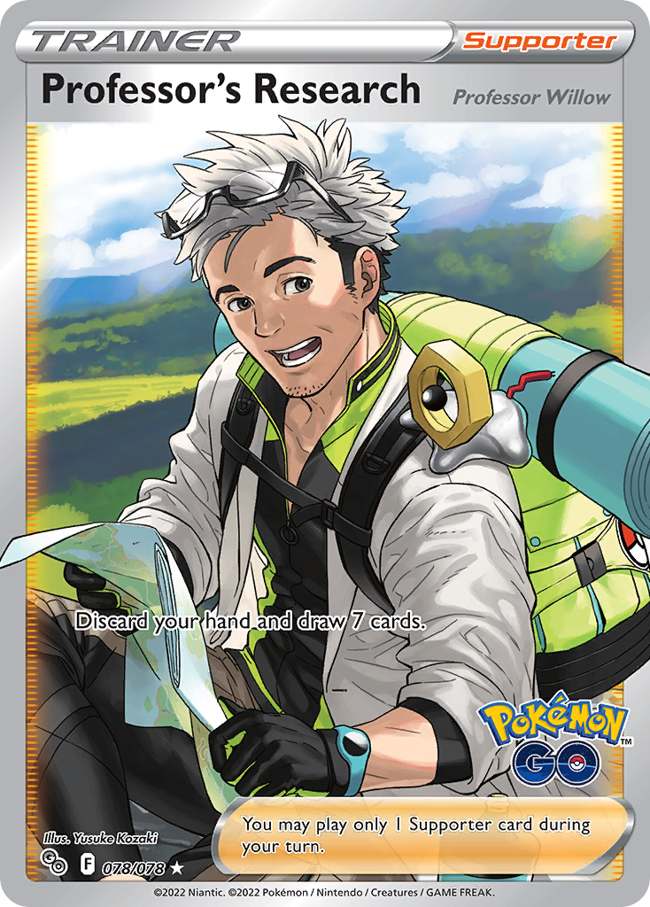 Professor's Research - Pokemon GO SET-78