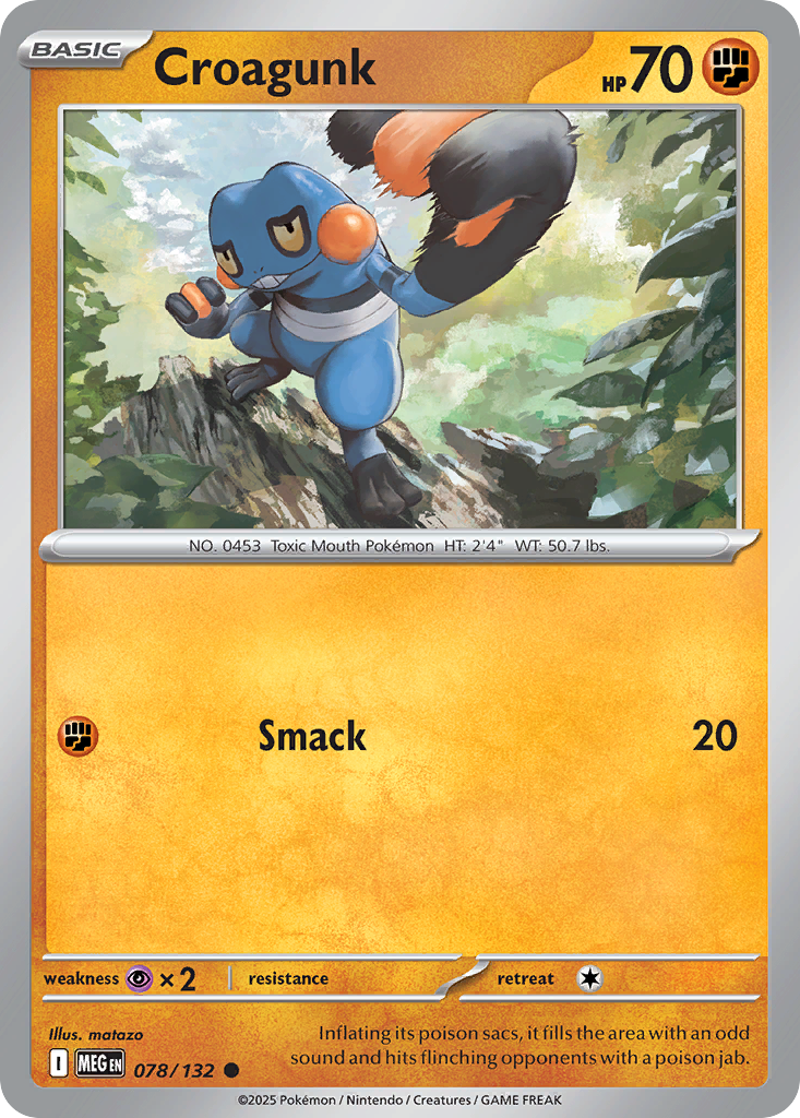 Croagunk - Mega Evolution SET-78