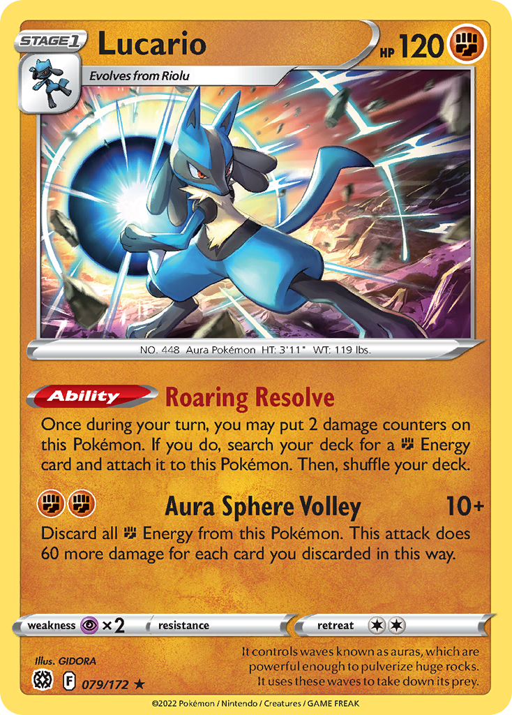 Lucario - Brilliant Stars SET-79